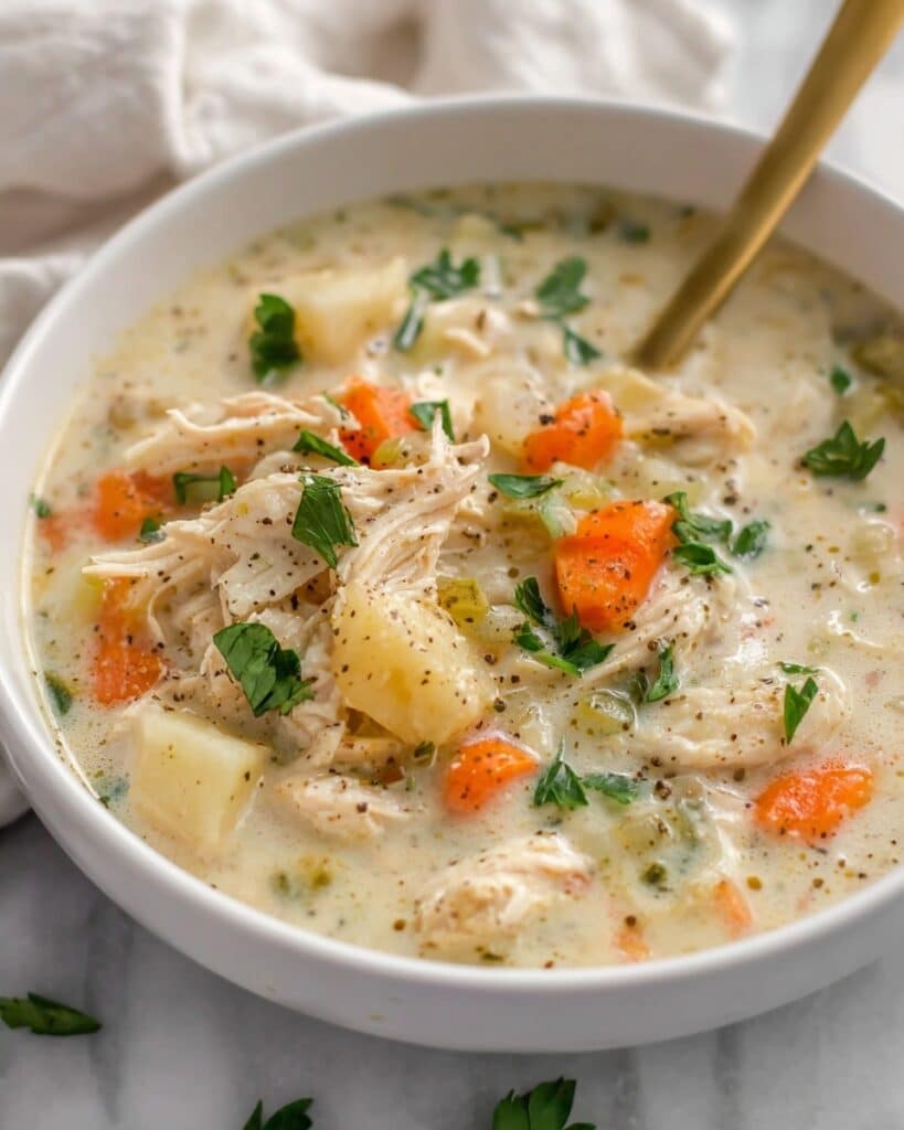 Chicken Pot Pie Soup Recipe
