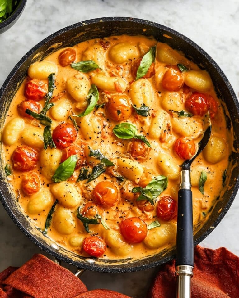 Creamy Roasted Tomato Gnocchi (Vegan & Easy to Make) Recipe