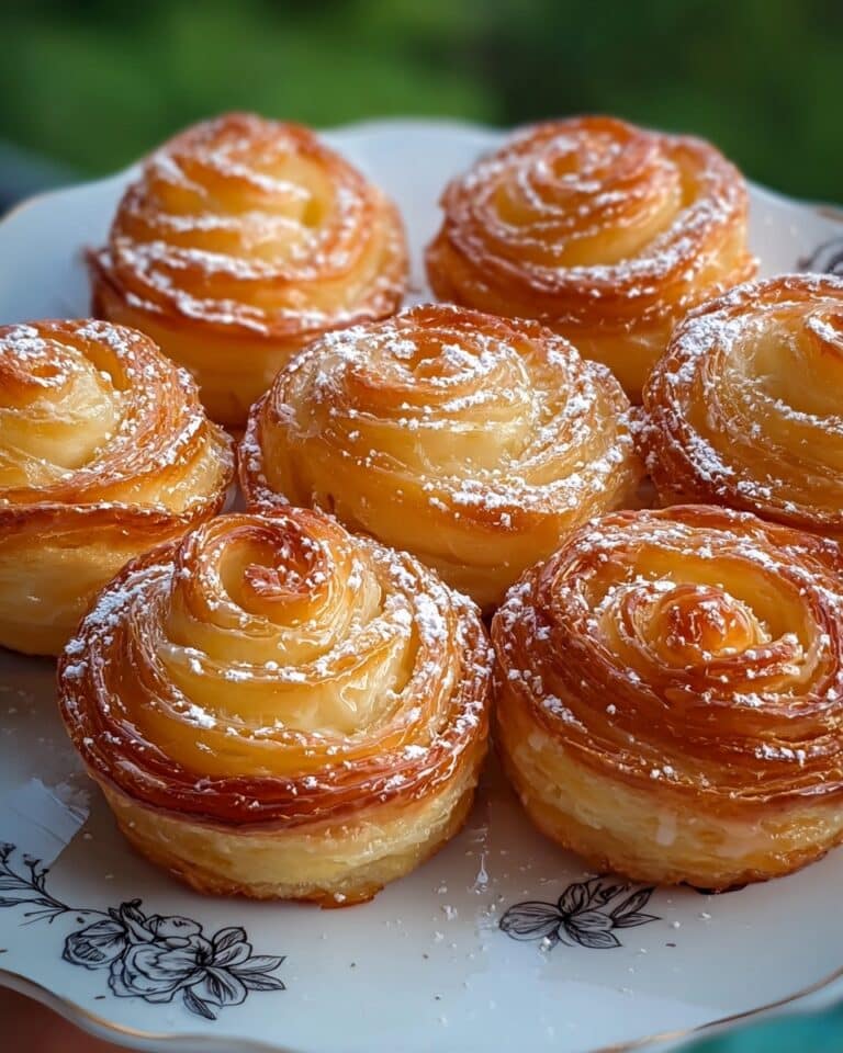 Peach Pie Cruffins Recipe