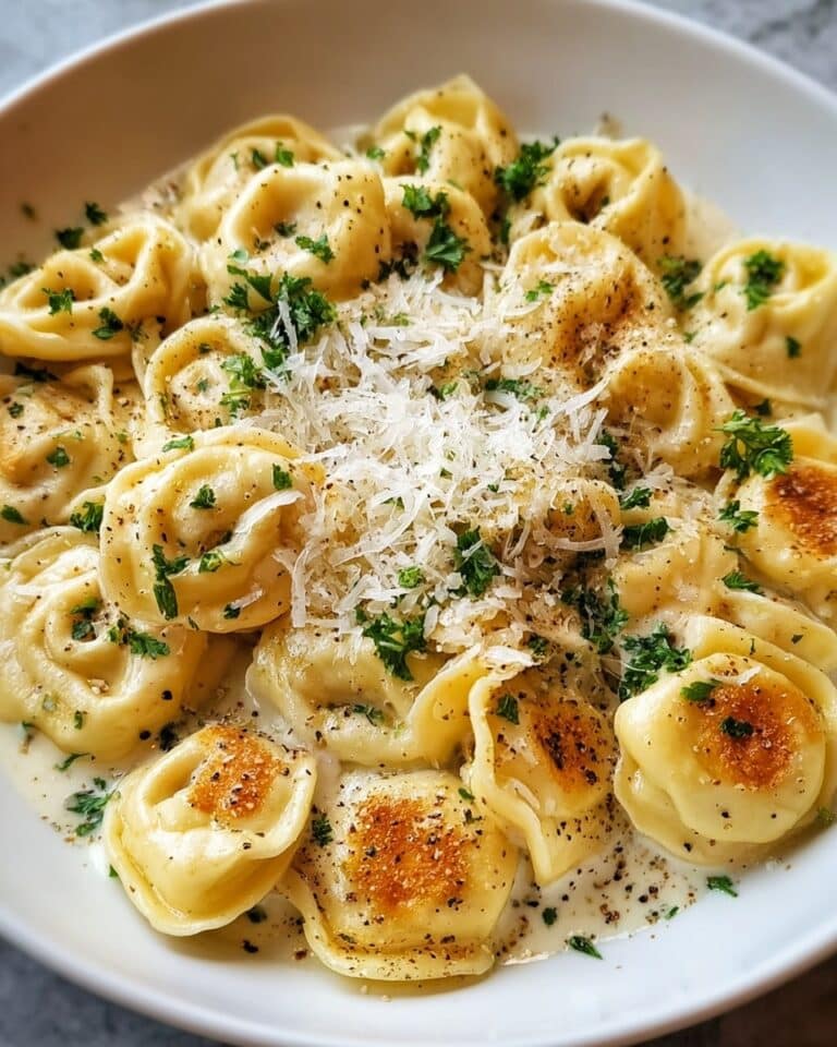 Garlic Parmesan Chicken Tortellini Recipe