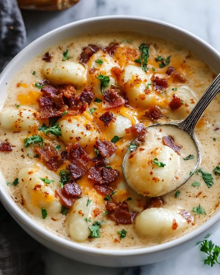 Bacon Cheddar Gnocchi Soup – A Rich and Creamy Comfort Meal Recipe