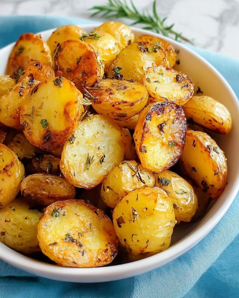 Garlic Herb Roasted Potatoes Recipe