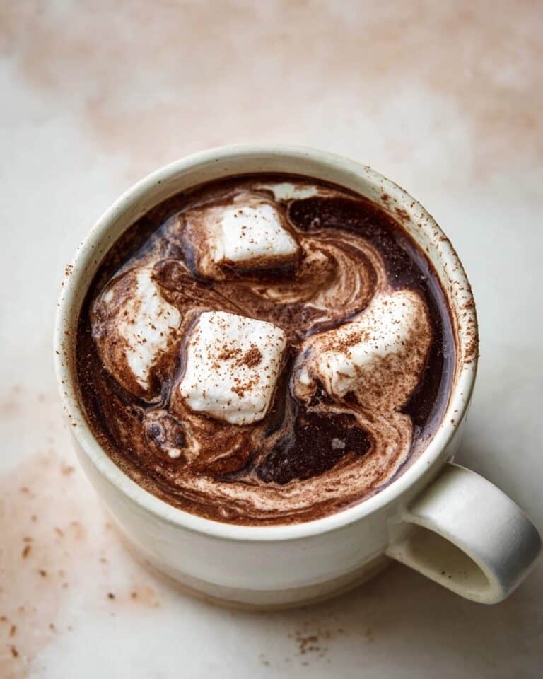 Salted Peanut Butter Hot Chocolate Recipe
