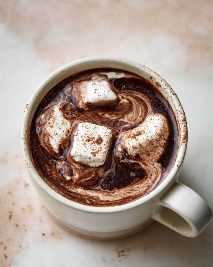 Salted Peanut Butter Hot Chocolate Recipe
