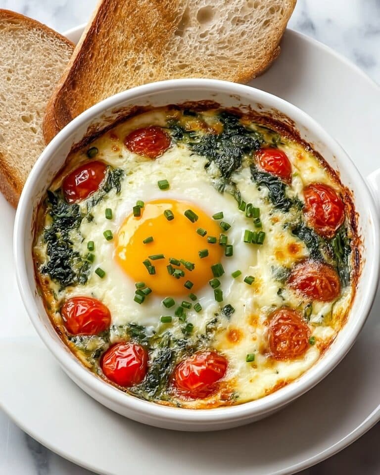 Baked Feta Eggs Recipe