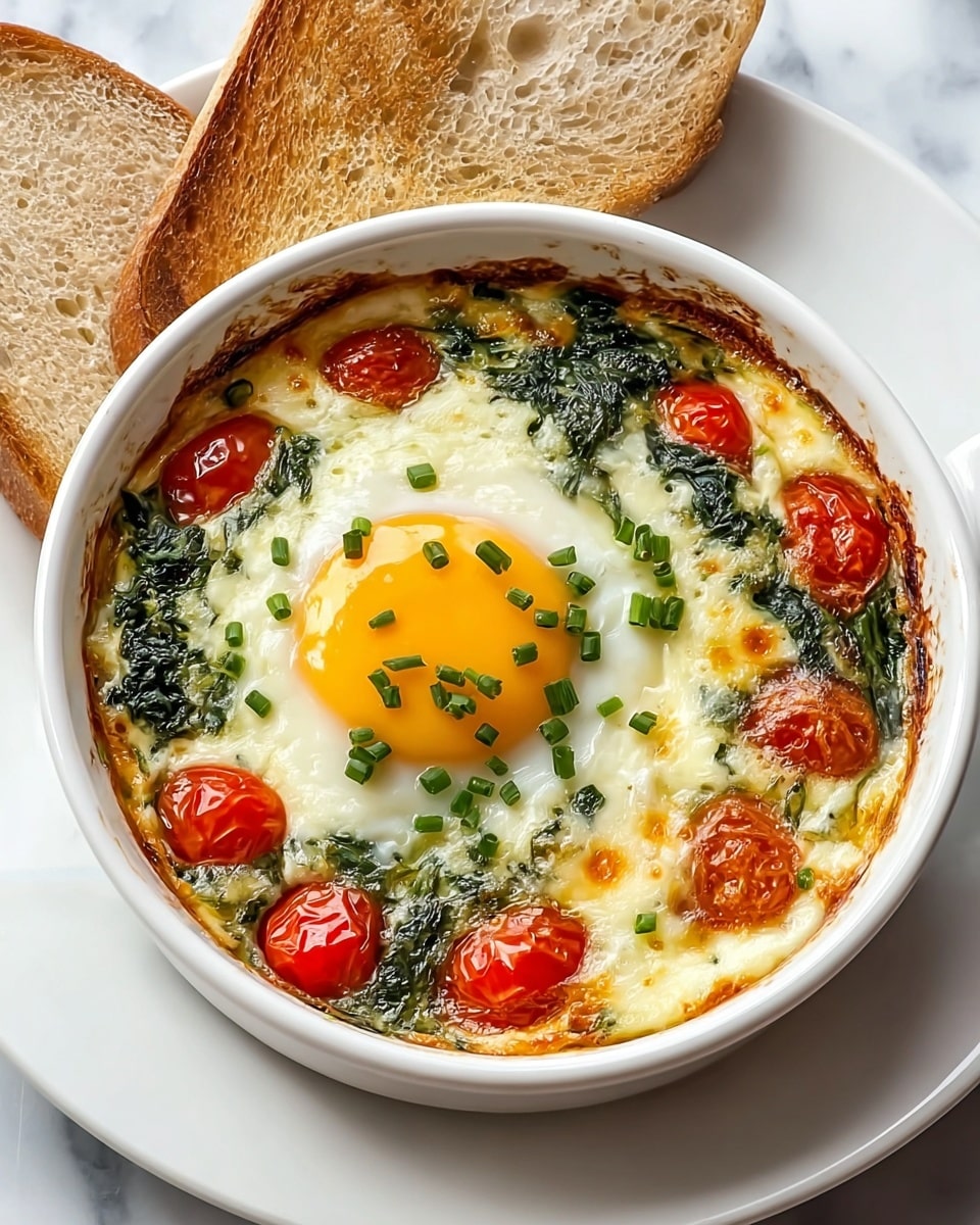 Baked Feta Eggs Recipe